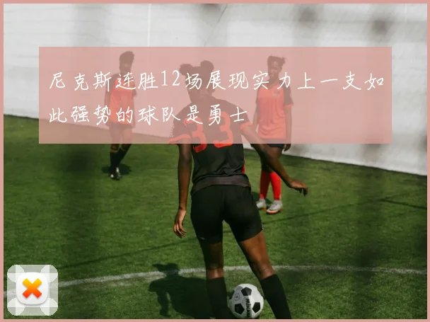 尼克斯连胜12场展现实力上一支如此强势的球队是勇士